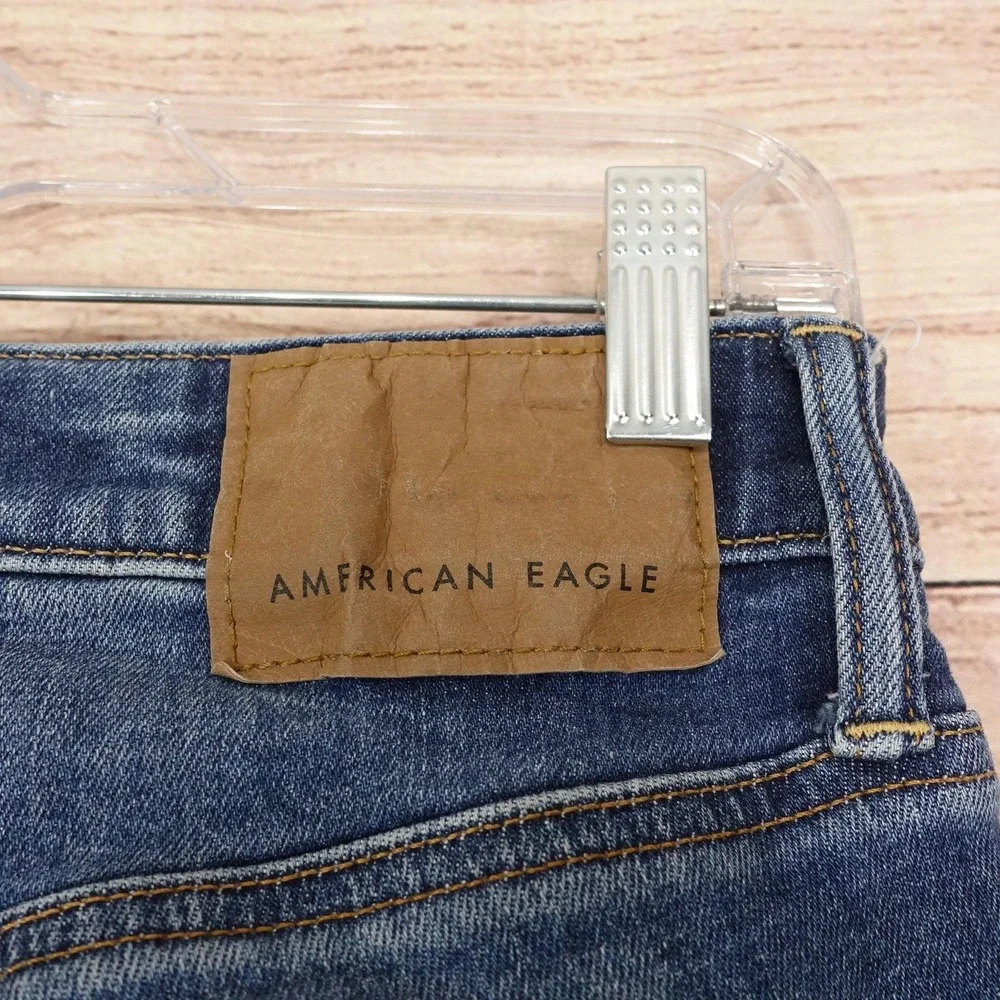 American Eagle Jeans Mens 26x30 Blue Airflex+ Skinny Denim Pants